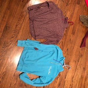 PINK sweatshirt and funnel neck for free